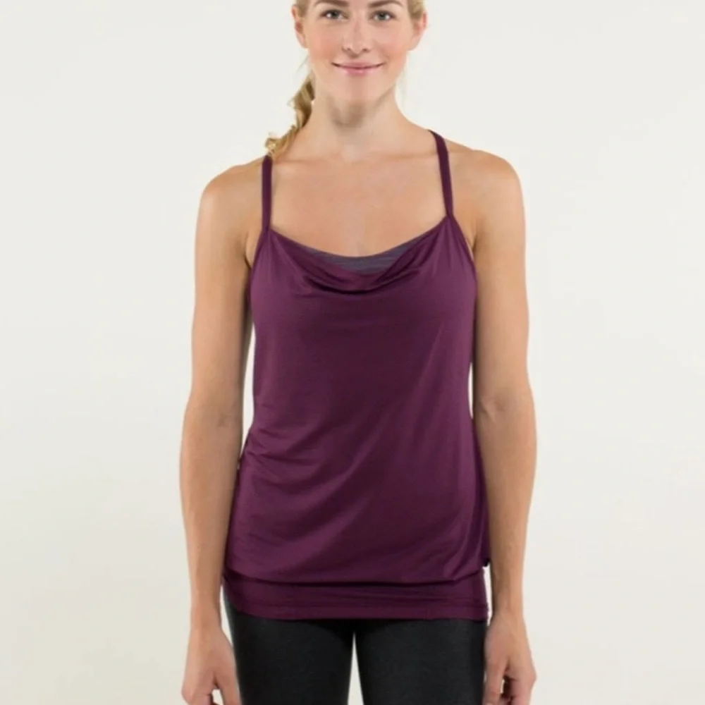 Lululemon C.Y.B Tank - Plum - Picture 2 of 7